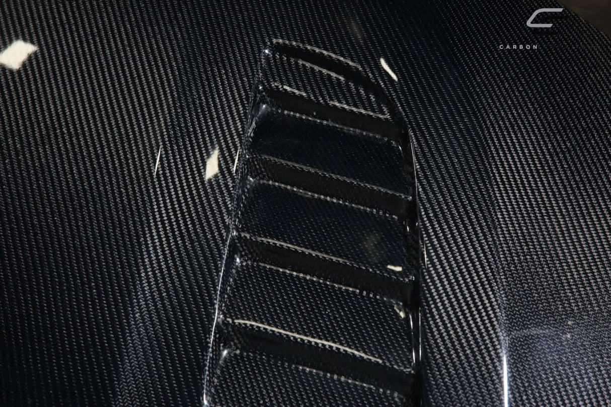 2012-2018 BMW 3 Series F30 / 2014-2020 4 Series F32 Victory Style Hood - Dry Carbon