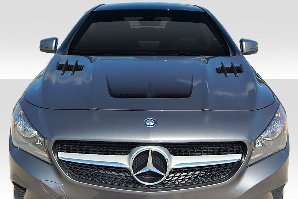 2014-2016 Mercedes CLA Class Eros Version 1 Style Hood - FRP