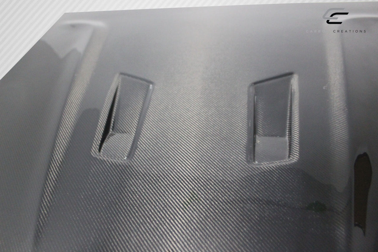 2015-2021 Mercedes C Class W205 Carbon Creations DriTech Black Series Look Hood - 1 Piece