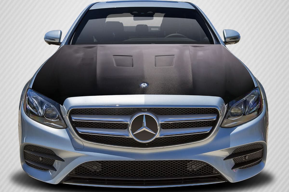 2014-2016 Mercedes E Class W212 Black Series Look Hood - Carbon Fiber