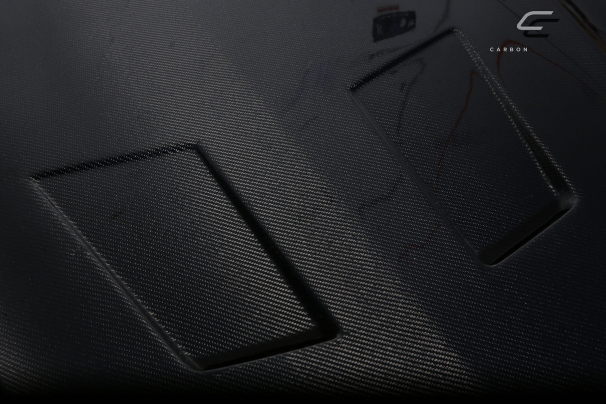 2014-2016 Mercedes E Class W212 Carbon Creations DriTech Black Series Look Hood - 1 Piece