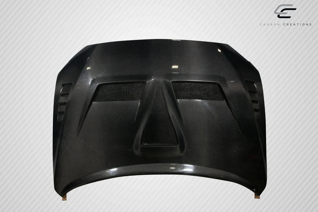 2008-2017 Mitsubishi Lancer DriTech Race Style Hood - Carbon Fiber