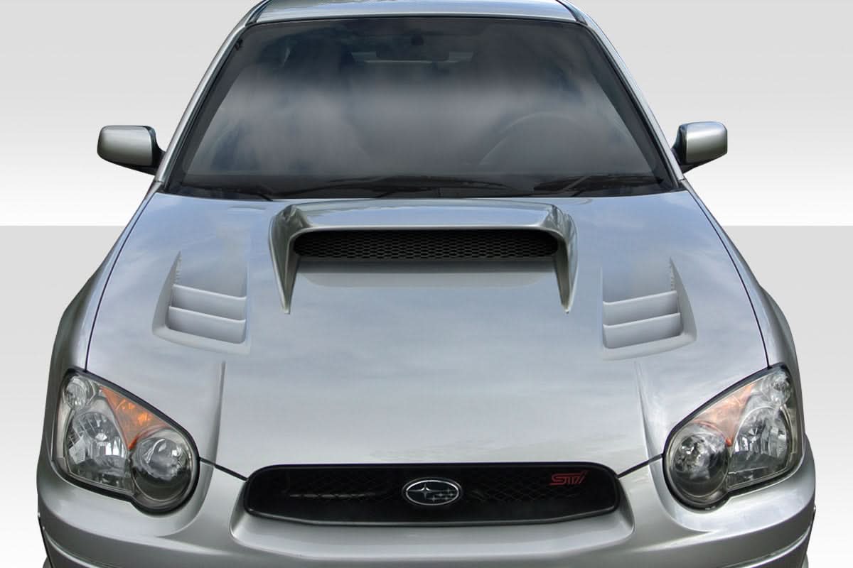 2004-2005 Subaru Impreza WRX STI TS-1 Style Hood - FRP