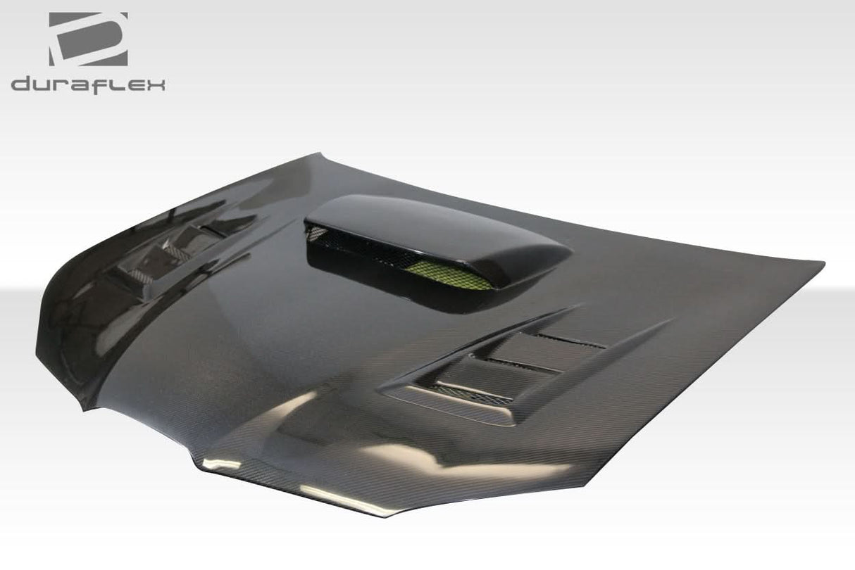 2006-2007 Subaru Impreza WRX STI C-1 Style Hood - Carbon Fiber