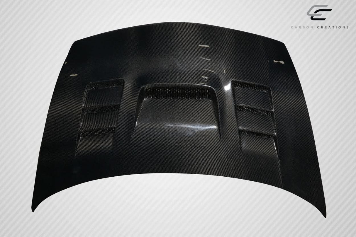 2006-2011 Honda Civic 4DR Supremo Style Hood - Carbon Fiber