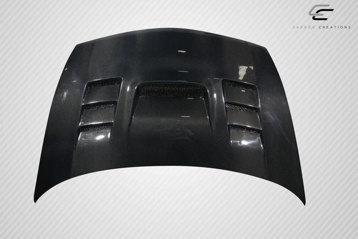 2006-2011 Honda Civic 4DR Supremo Style Hood - Carbon Fiber