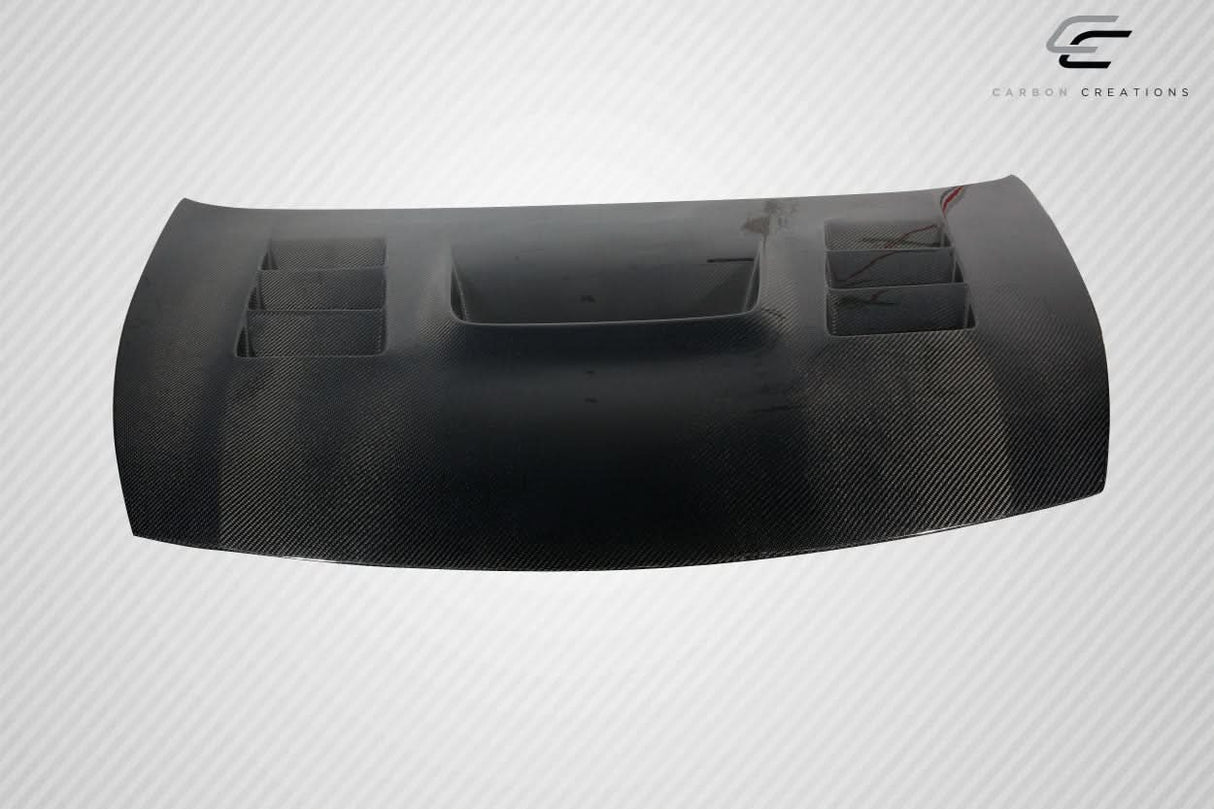 2006-2011 Honda Civic 4DR Supremo Style Hood - Carbon Fiber