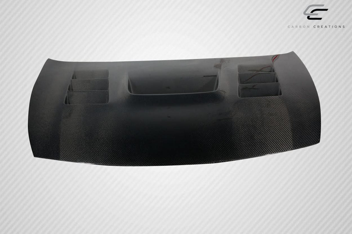 2006-2011 Honda Civic 4DR Supremo Style Hood - Carbon Fiber