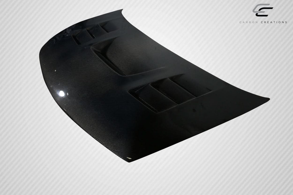 2006-2011 Honda Civic 4DR Supremo Style Hood - Carbon Fiber