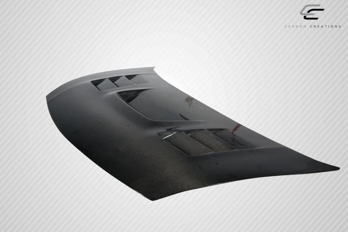 2006-2011 Honda Civic 4DR Supremo Style Hood - Carbon Fiber