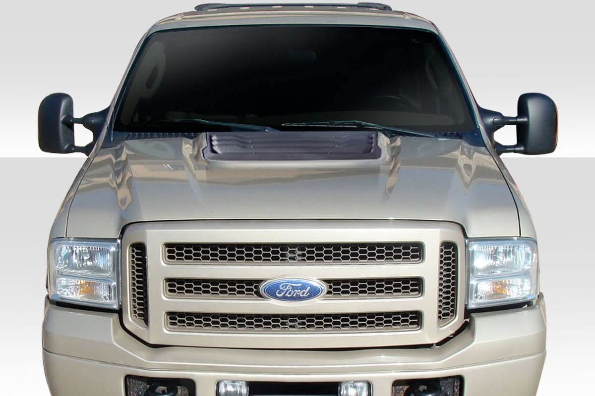 1999-2007 Ford Super Duty Raptor Look Hood - 1 Piece - FRP