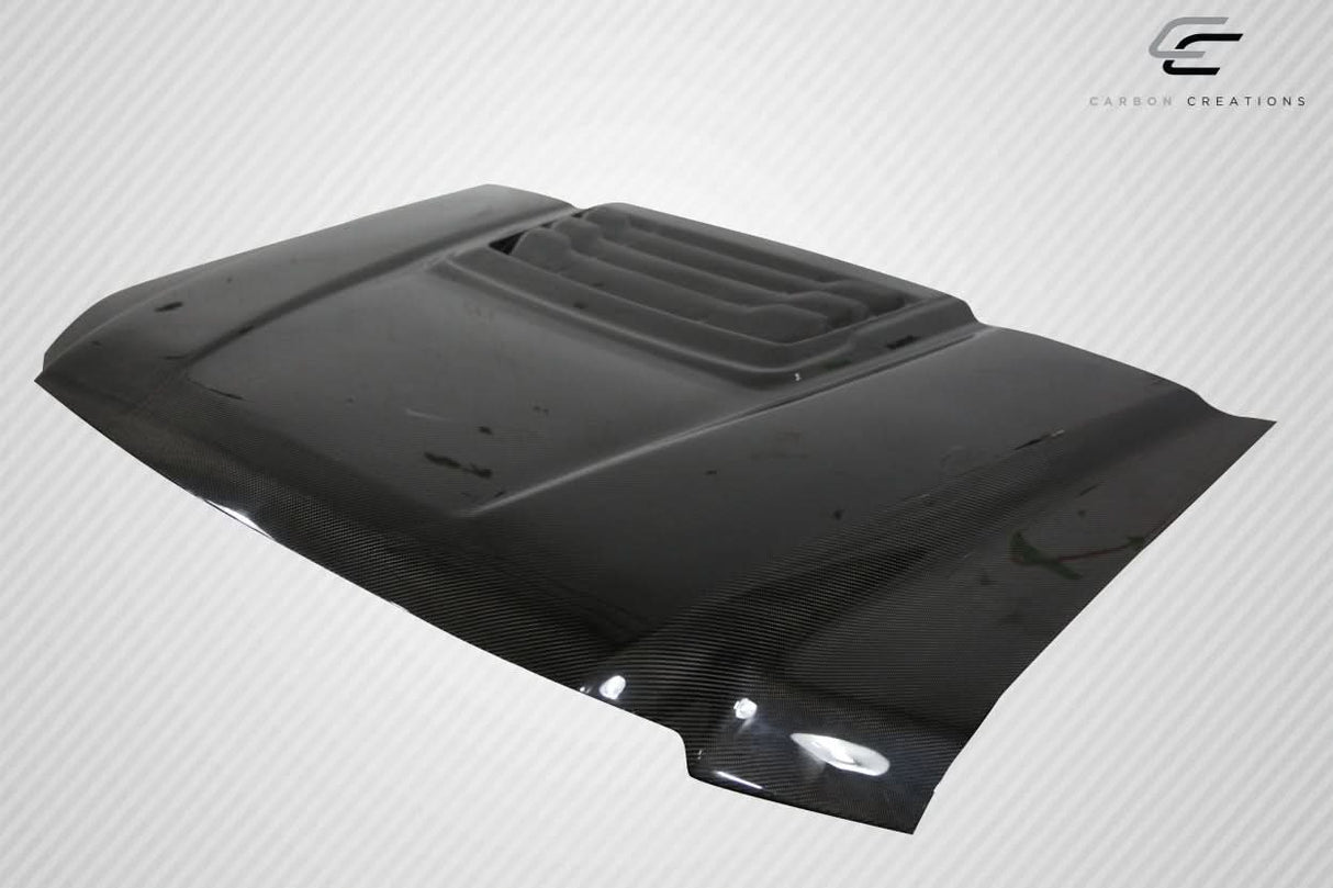 1999-2007 Ford Super Duty Raptor Look Hood - Carbon Fiber