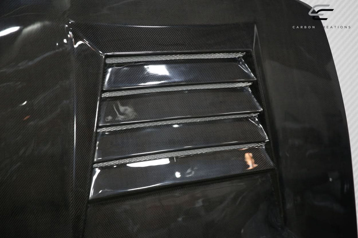 1995-1996 Nissan 240SX D-Spec Style Hood - Carbon Fiber