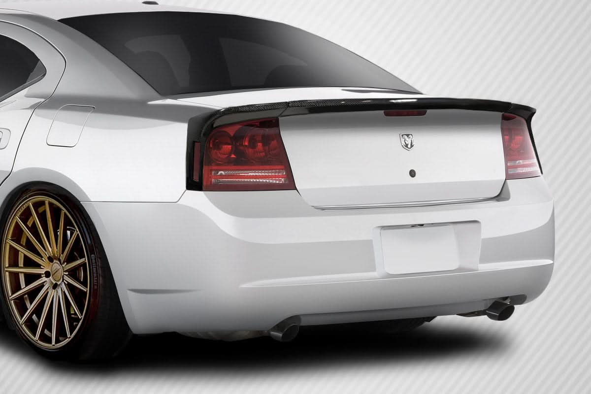 2006-2010 Dodge Charger RKS Style Rear Wing Spoiler - Carbon Fiber