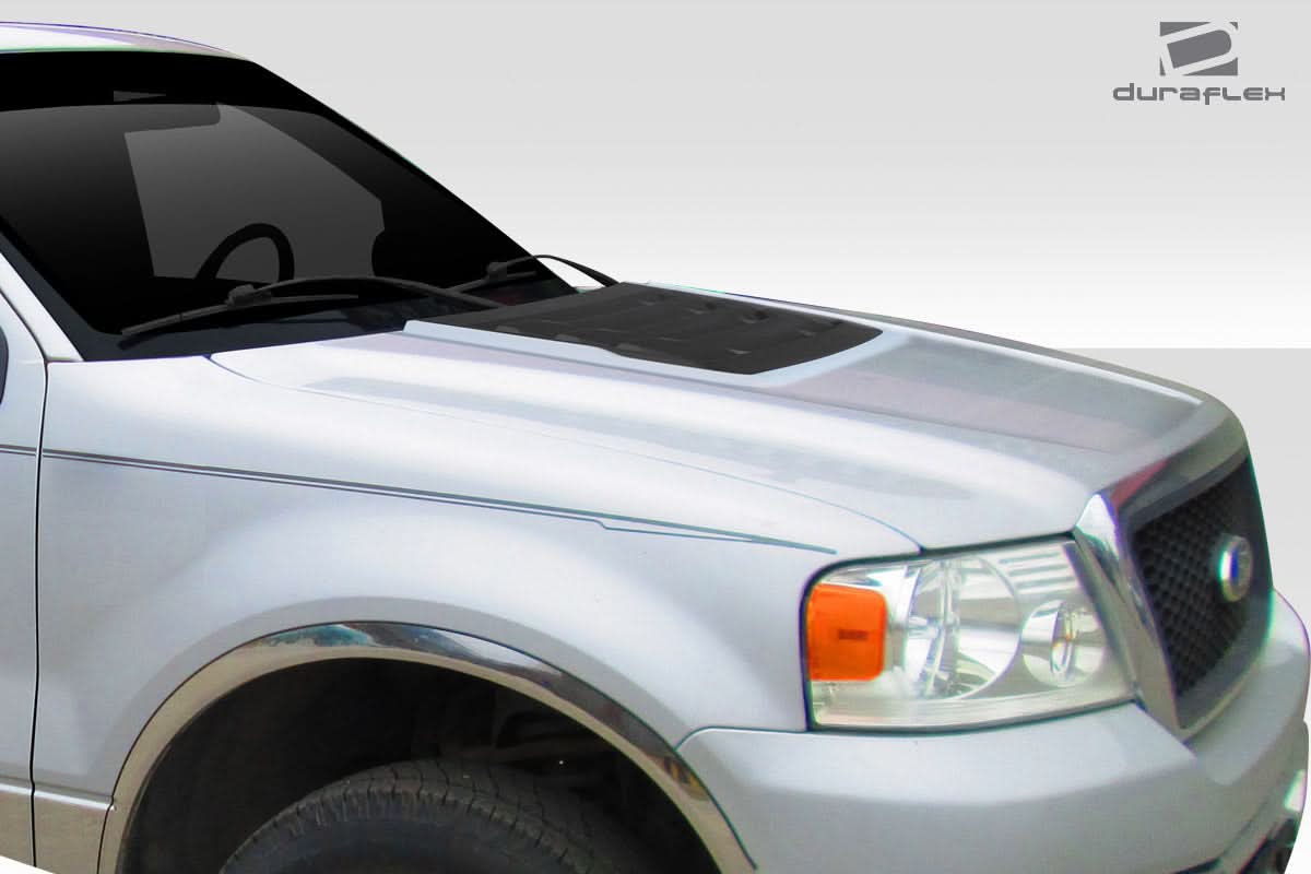 2004-2008 Ford F-150 Raptor Look Hood - 1 Piece - FRP