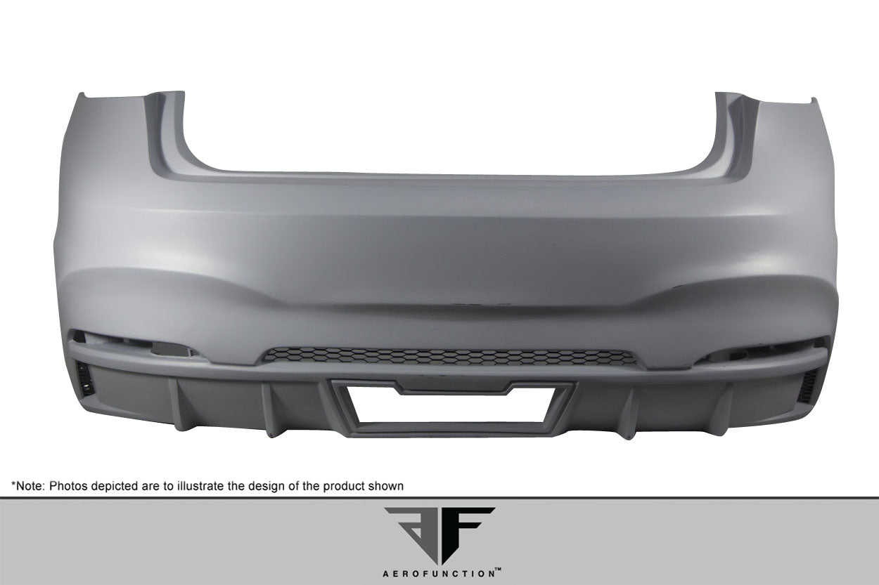2015-2019 BMW X6 F16 / X6M F86 AF-1 Rear Bumper ( GFK ) - 1 Piece (S)