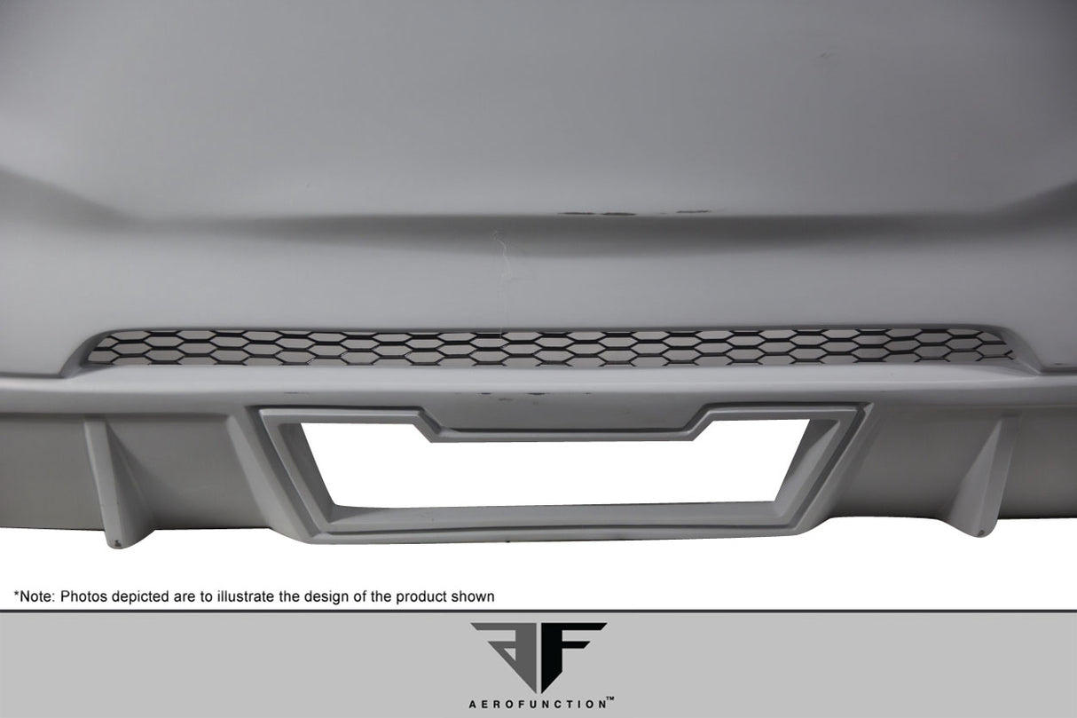 2015-2019 BMW X6 AF-1 Style Rear Bumper - FRP