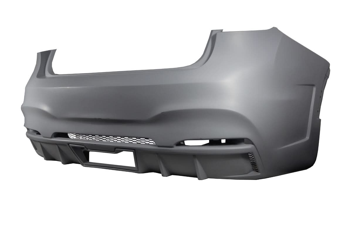 2015-2019 BMW X6 AF-1 Style Rear Bumper - FRP