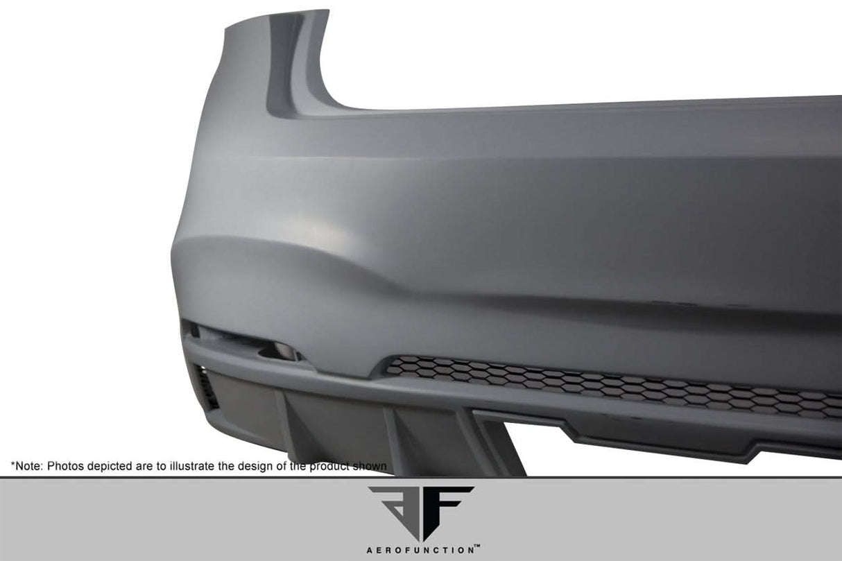 2015-2019 BMW X6 AF-1 Style Rear Bumper - FRP