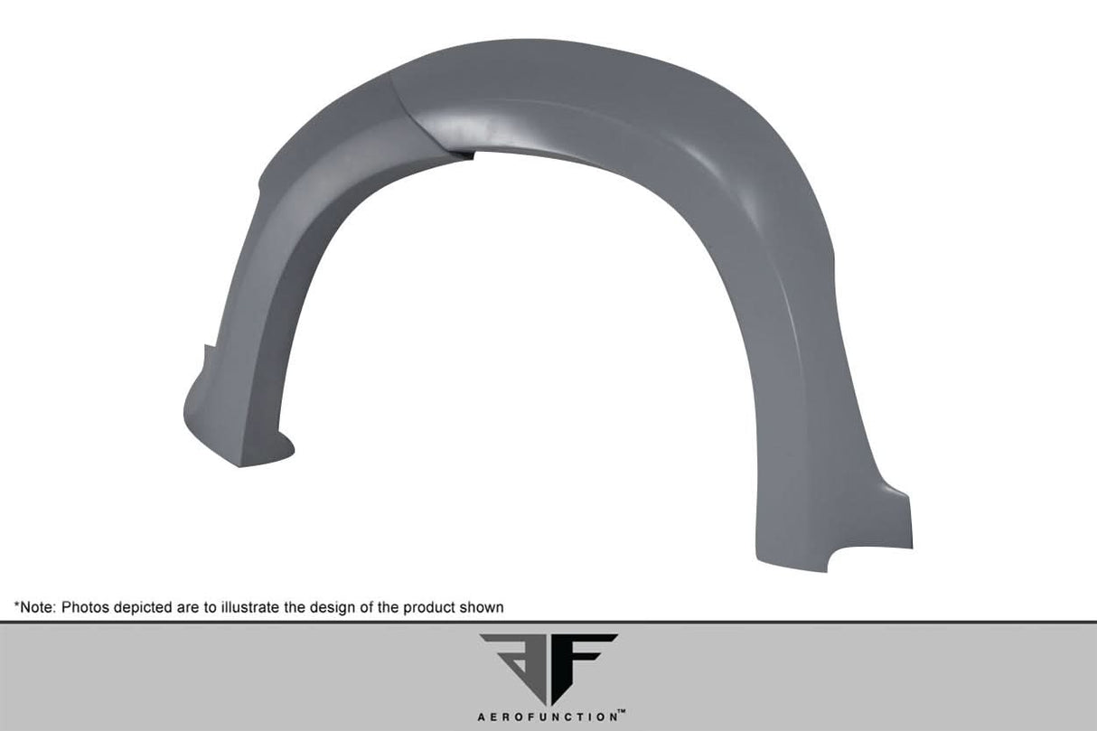 2015-2019 BMW X6 F16 / X6M F86 AF-1 Style Front Fender Flares - Polyurethane