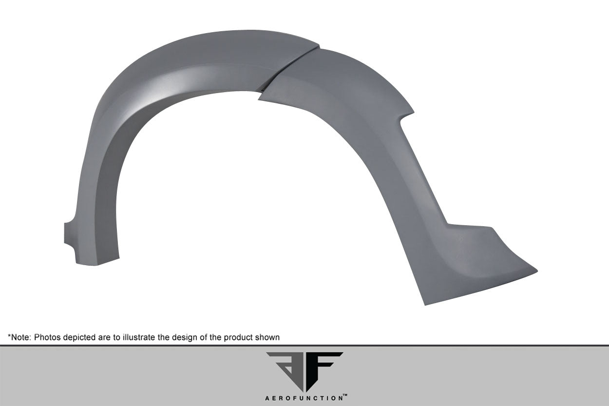 2015-2019 BMW X6 F16 / X6M F86 AF-1 Front Fender Flares ( PU-RIM ) - 4 Piece