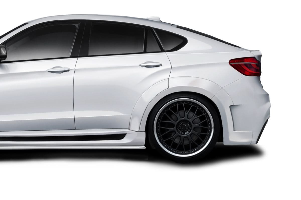 2015-2019 BMW X6 AF-1 Style Rear Fender Flares - Polyurethane