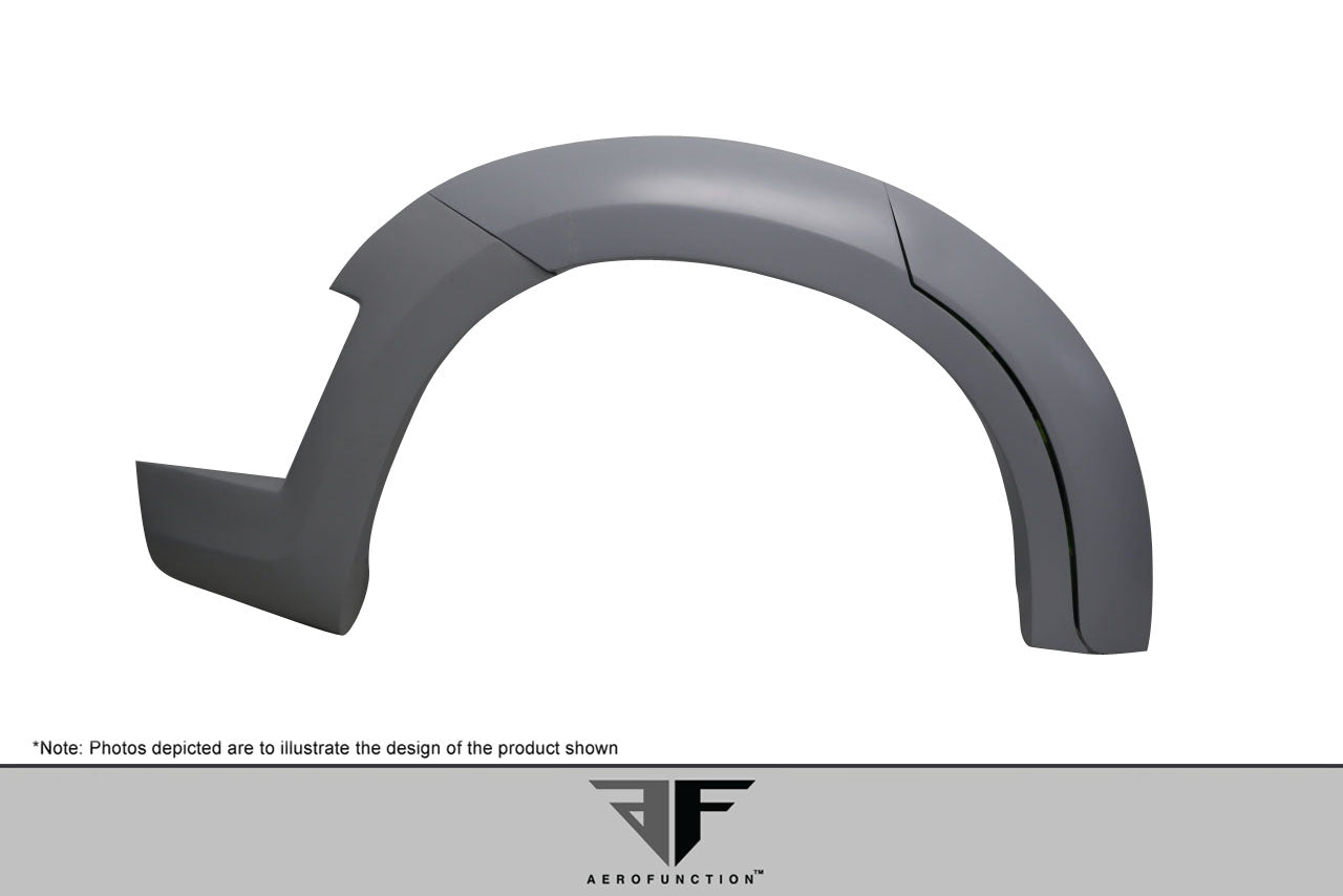 2015-2019 BMW X6 F16 / X6M F86 AF-1 Rear Fender Flares ( PU-RIM ) - 6 Piece