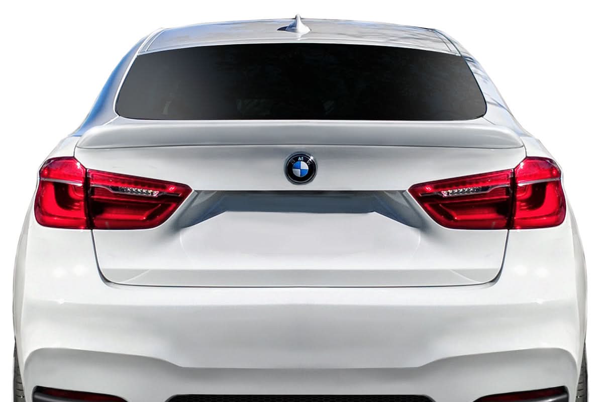 2015-2019 BMW X6 AF-1 Style Trunk Wing Spoiler - FRP