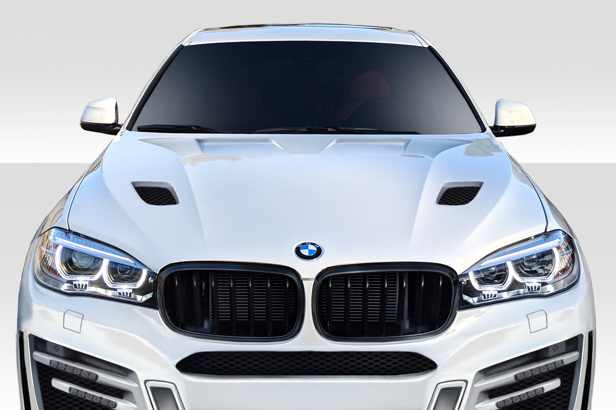 2015-2019 BMW X6 AF-1 Style Hood - FRP