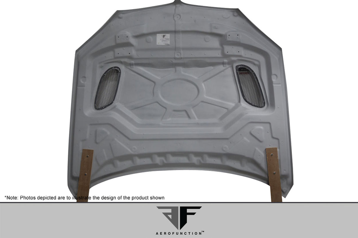 2015-2019 BMW X6 AF-1 Style Hood - FRP