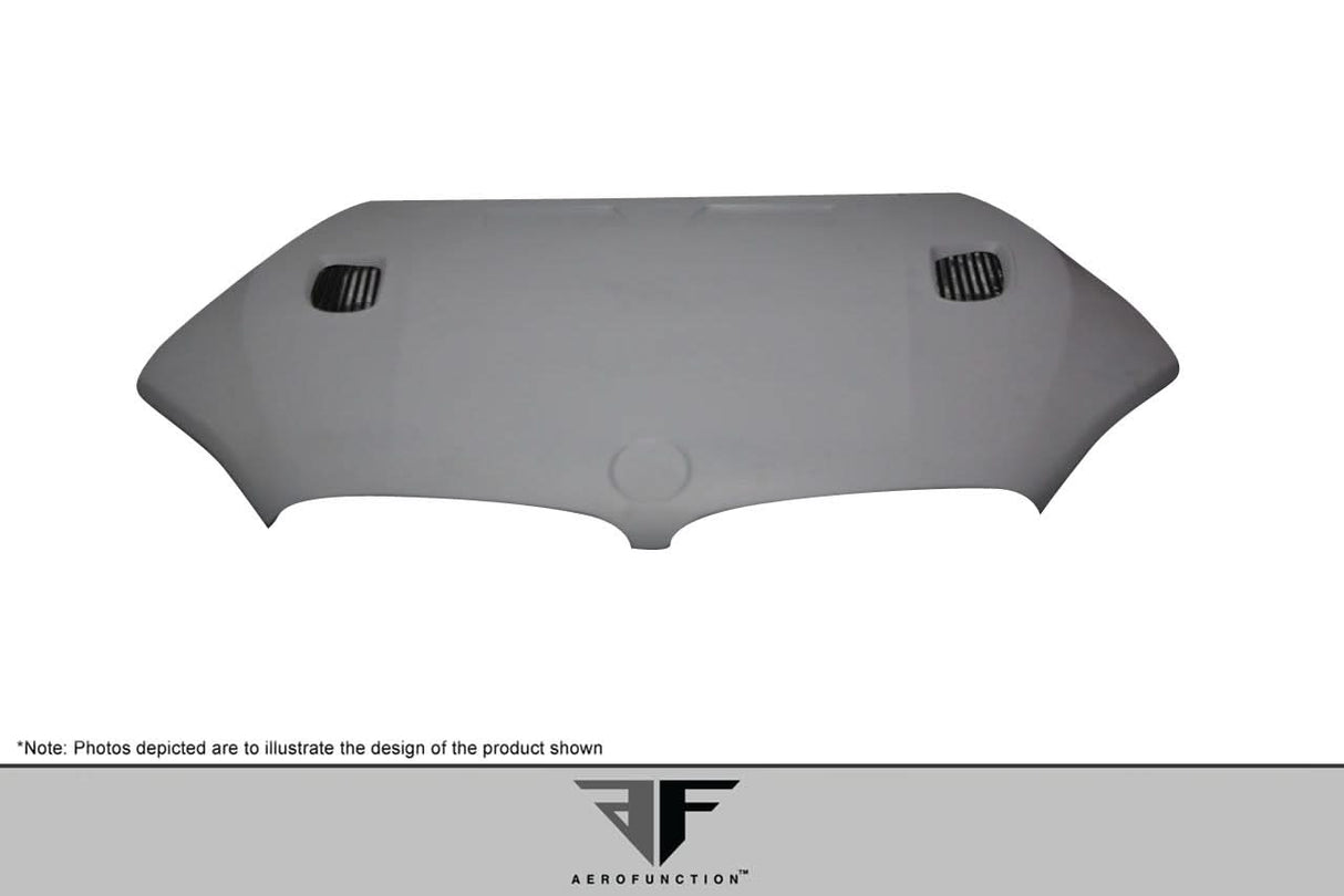 2015-2019 BMW X6 AF-1 Style Hood - FRP