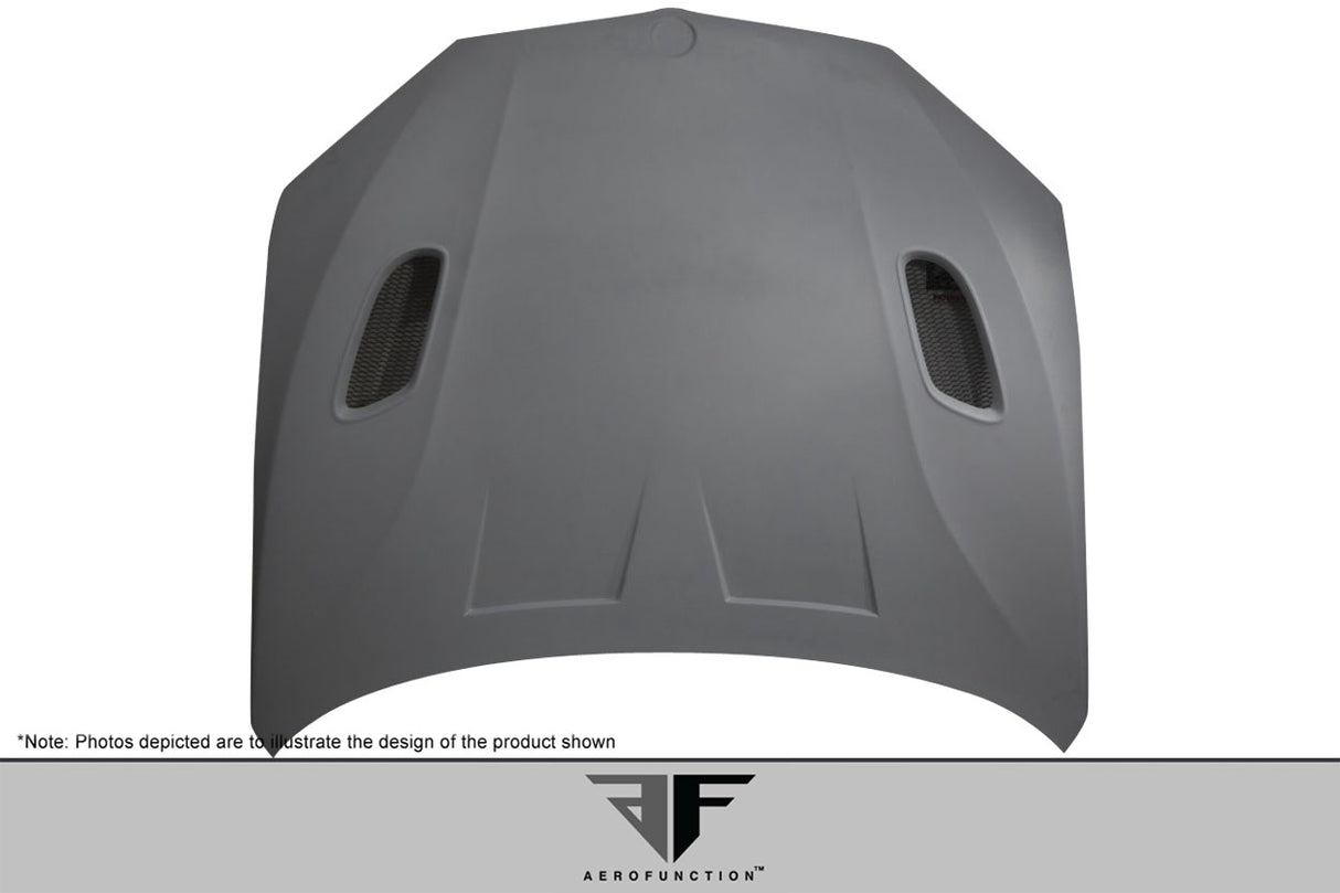 2015-2019 BMW X6 F16 / X6M F86 AF-1 Hood ( GFK ) - 1 Piece