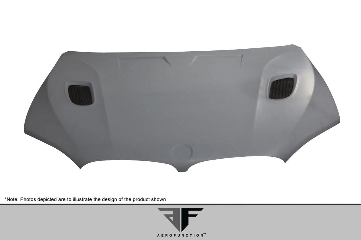 2015-2019 BMW X6 AF-1 Style Hood - FRP