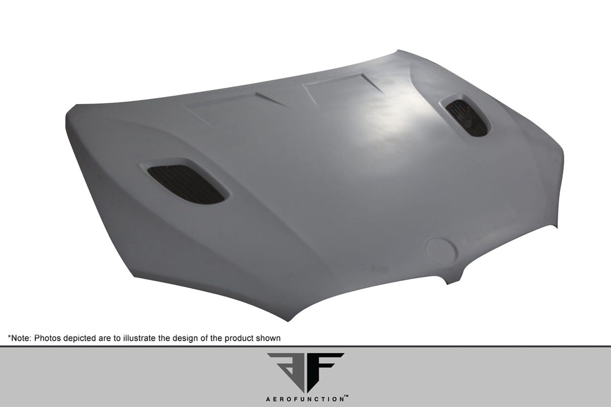 2015-2019 BMW X6 F16 / X6M F86 AF-1 Hood ( GFK ) - 1 Piece
