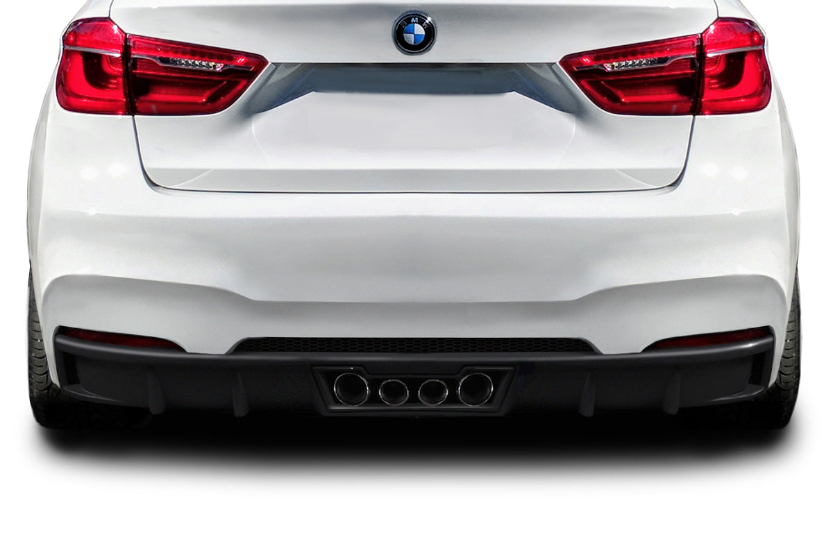 2015-2019 BMW X6 AF-1 Style Center Exhaust Tips - 2 Piece