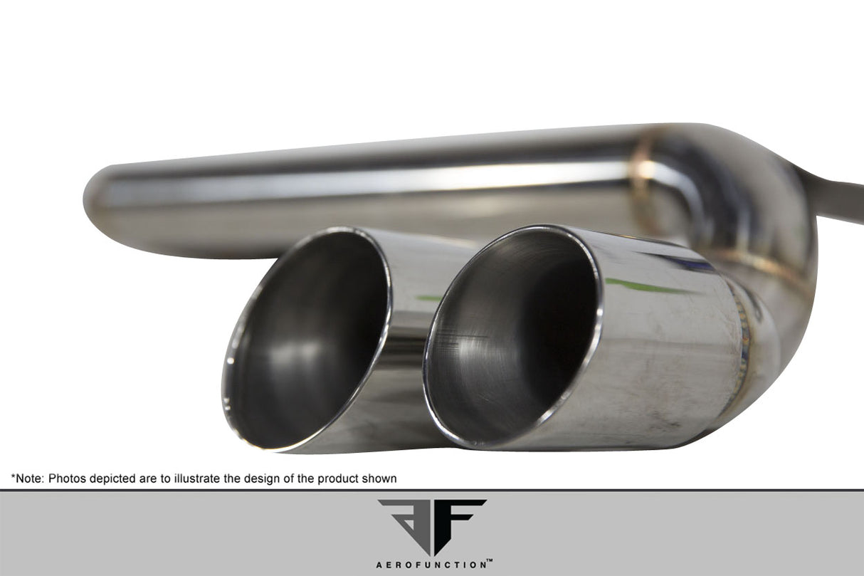 2015-2019 BMW X6 AF-1 Style Center Exhaust Tips - 2 Piece
