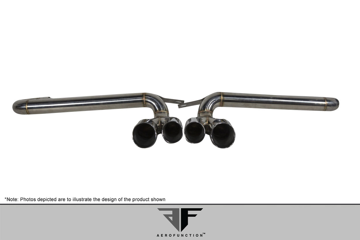 2015-2019 BMW X6 F16 / X6M F86 AF-1 Center Exhaust Tips - 2 Piece