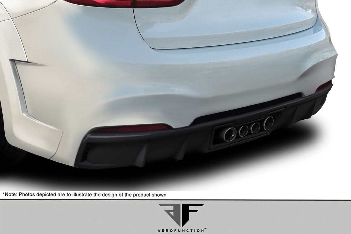 2015-2019 BMW X6 AF-1 Style Center Exhaust Tips - 2 Piece