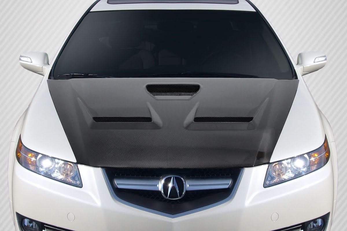 2004-2008 Acura TL C-1 Style Hood - Carbon Fiber