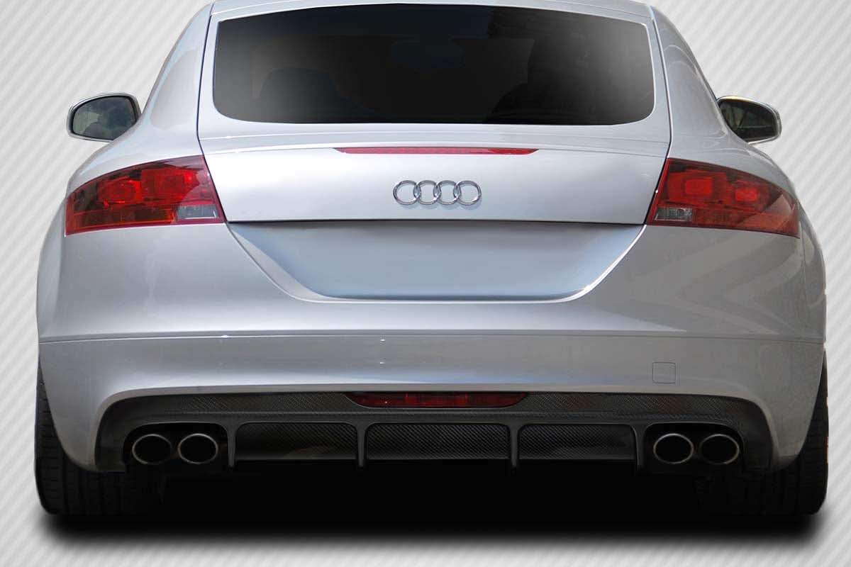 2008-2015 Audi TT 8J Hyperion Style Rear Diffuser - Carbon Fiber