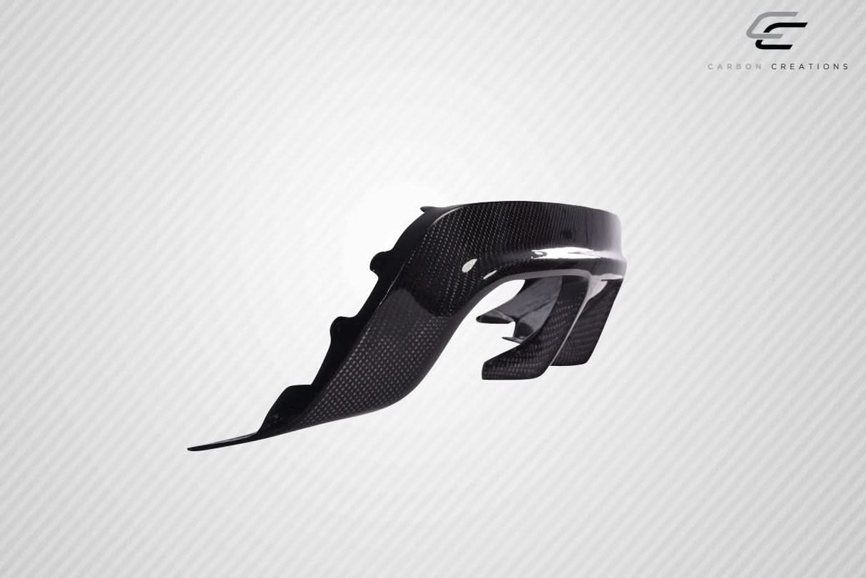2008-2015 Audi TT 8J Hyperion Style Rear Diffuser - Carbon Fiber