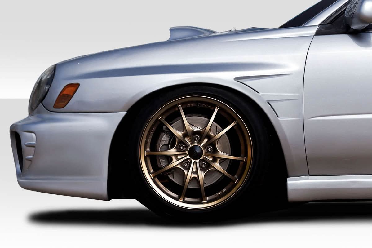 2002-2003 Subaru Impreza WRX STI GT Concept Style Fenders - FRP