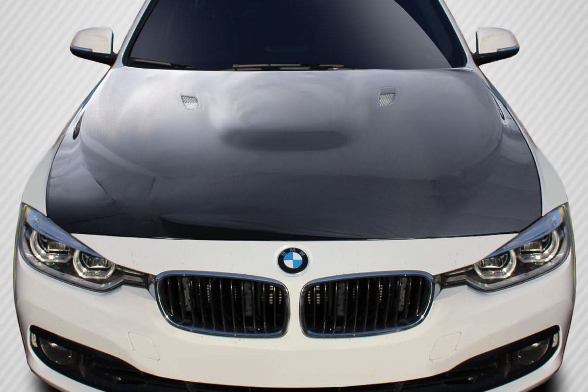 2012-2018 BMW F30/F32 M3 Style Hood - Carbon Fiber