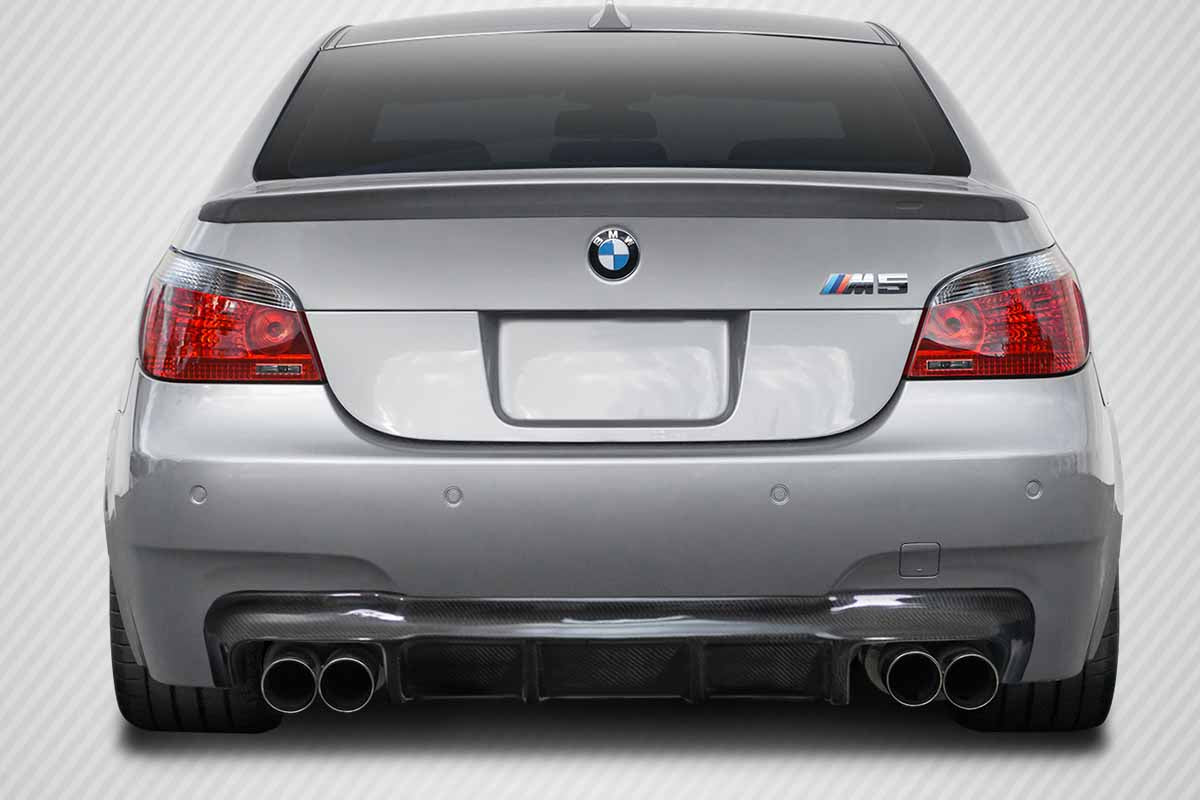 2004-2009 BMW M5 AutoBahn Style Rear Diffuser - Carbon Fiber