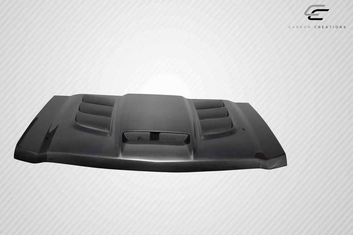 2014-2015 Chevrolet Silverado Viper Look Hood - Carbon Fiber