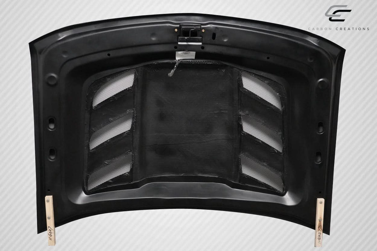 2014-2015 Chevrolet Silverado Viper Look Hood - Carbon Fiber