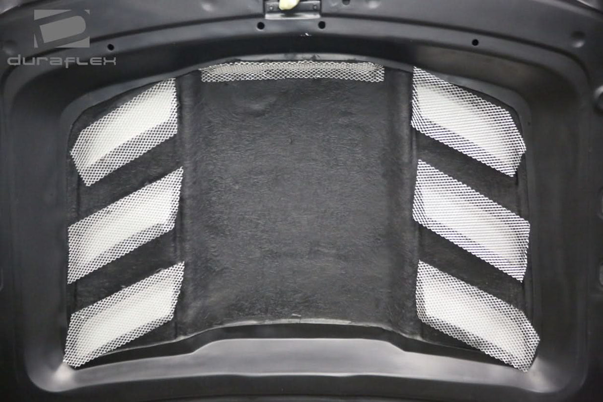 2014-2015 Chevrolet Silverado Viper Look Hood - 1 Piece - FRP