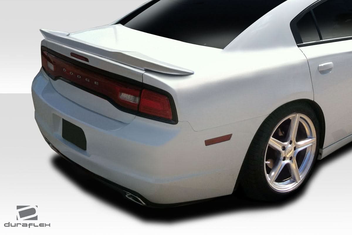 2011-2014 Dodge Charger Hellcat Look Wing Spoiler - FRP