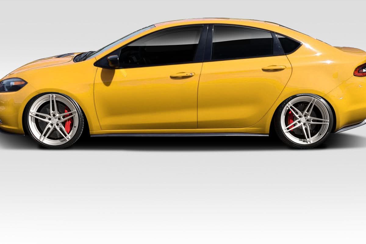 2013-2016 Dodge Dart Scat Look Side Skirts - 2 Piece - FRP