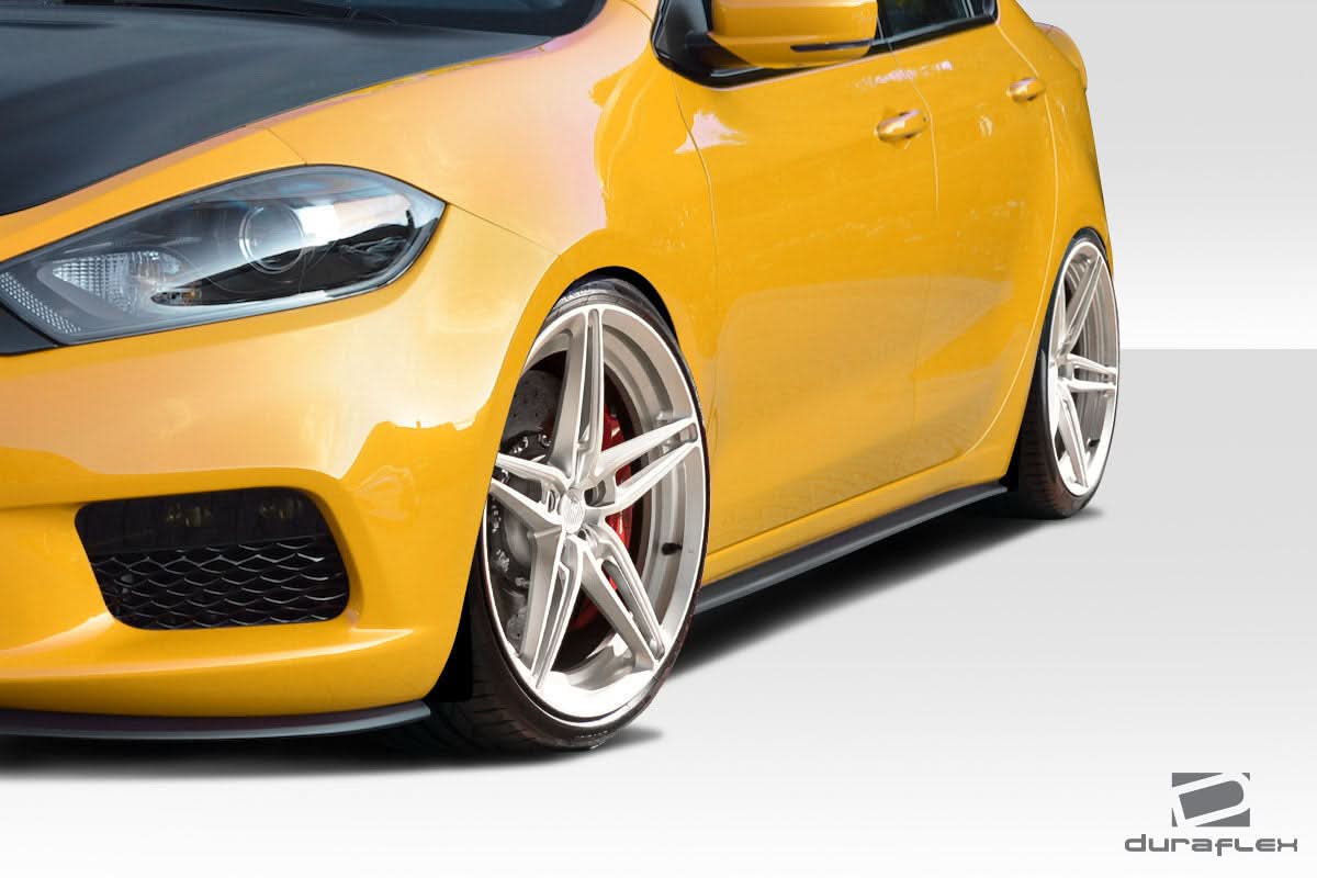 2013-2016 Dodge Dart Scat Look Side Skirts - 2 Piece - FRP
